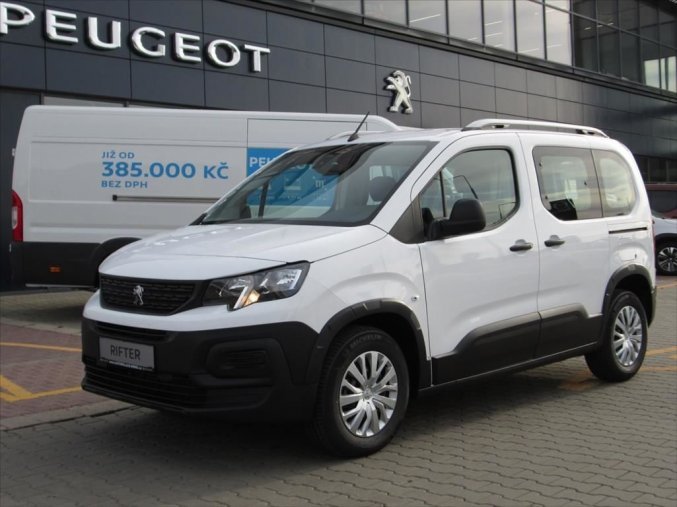 Peugeot Rifter, 1.2 PureTech 100k MAN5 Active, barva bílá