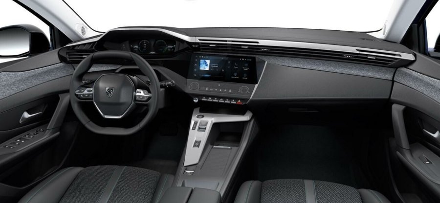 Peugeot 408, Peugeot 408 ALLURE HYBRID 145 e-DCS6, barva modrá