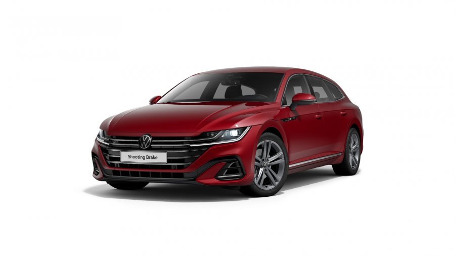 Volkswagen Arteon Shooting Brake, Arteon SB R-Line 2,0 TDI 7DSG, barva červená