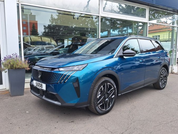 Peugeot 5008, Peugeot 5008 ALLURE Hybrid 145 e-DCS6, barva modrá