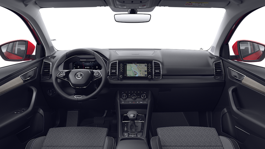 Škoda Karoq, 1,5 TSI 110 kW 7-stup. automat., barva červená