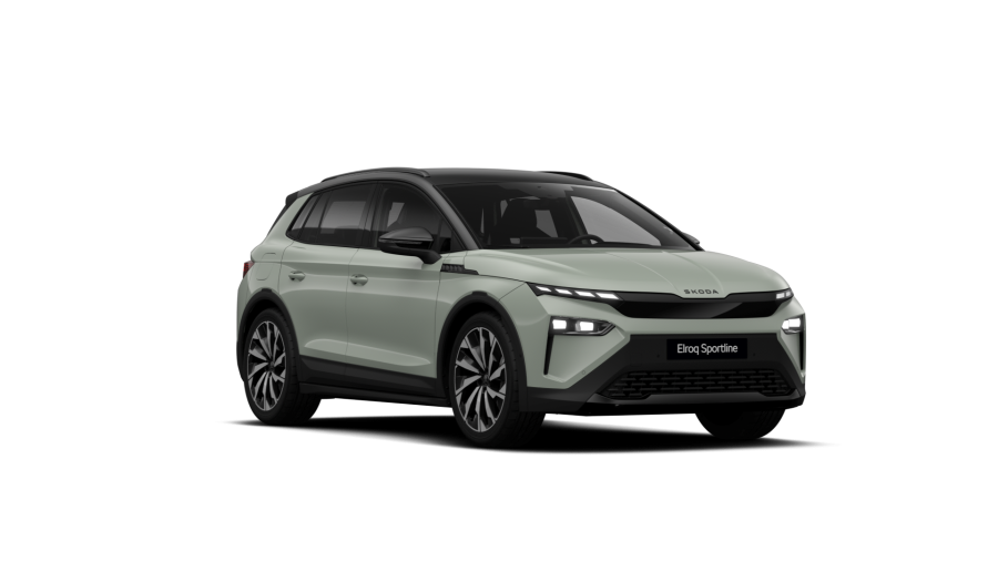 Škoda Elroq, 82 kWh 210 kW 1° převodovka, barva zelená