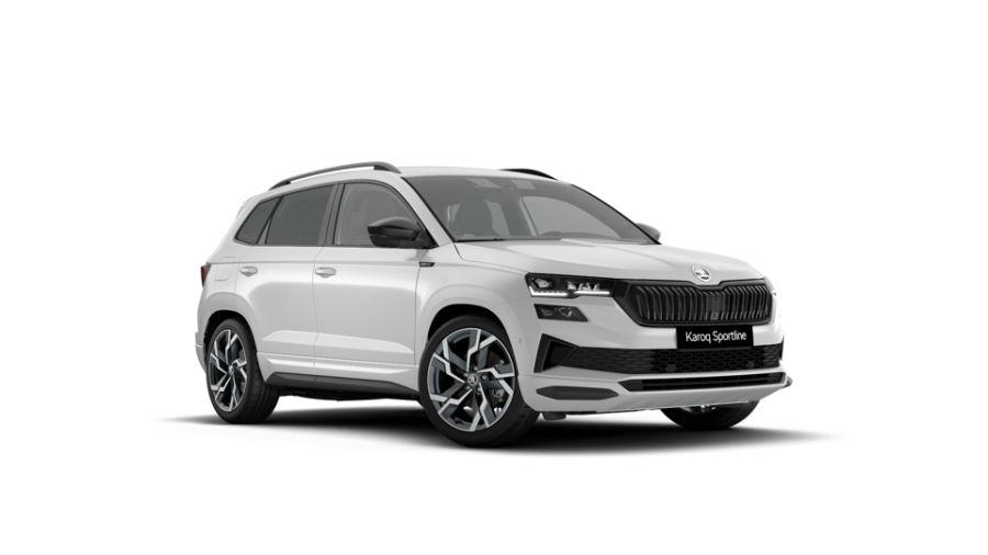 Škoda Karoq, 2,0 TDI 110 kW 7° automatická DSG 4x4, barva bílá