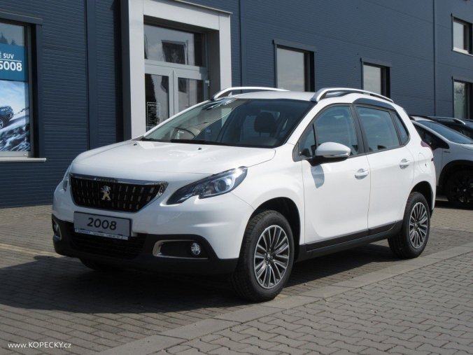 Peugeot 2008, ACTIVE 1.2 PureTech 82 MAN5, barva bílá