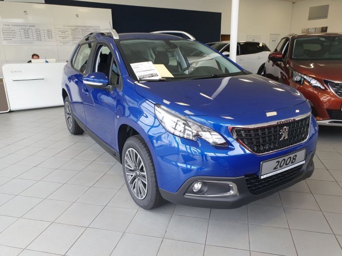 Peugeot 2008, ACTIVE 1.2 PureTech 110 S&S MAN6, barva modrá