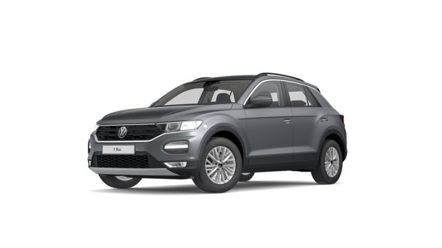 Volkswagen T-Roc, Design 1,5 TSI ACT 7DSG, barva šedá