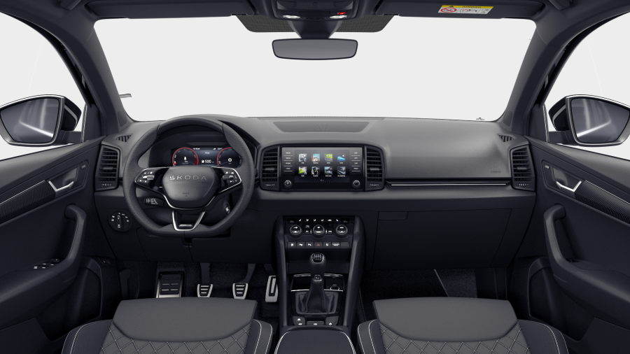 Škoda Karoq, 1,5 TSI 110 kW 6° manuální, barva černá