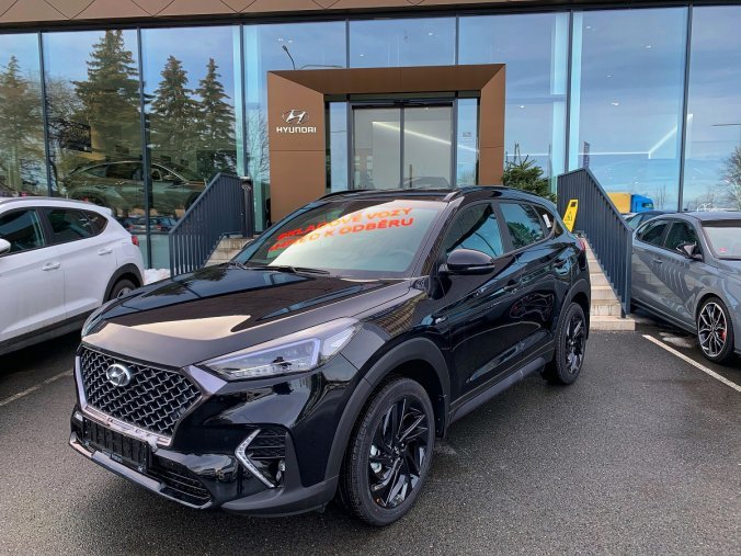 Hyundai Tucson, 1,6 T-GDi 130 kW (95 NAT) 7 st. DCT, barva černá