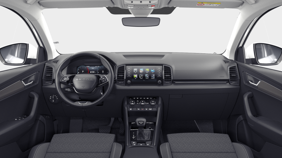 Škoda Karoq, 2,0 TDI 110 kW 7° automatická DSG 4x4, barva bílá