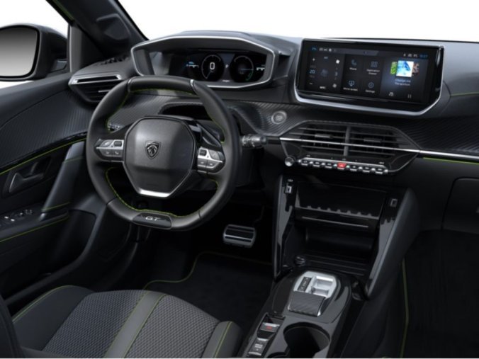 Peugeot 208, Peugeot 208 GT, 110 koní, HYBRID, Automat, Panorama, barva zelená