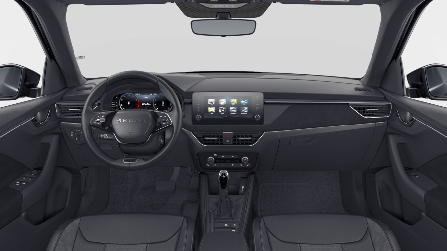 Škoda Kamiq, 1,5 TSI 110 kW 7° automatická DSG, barva černá