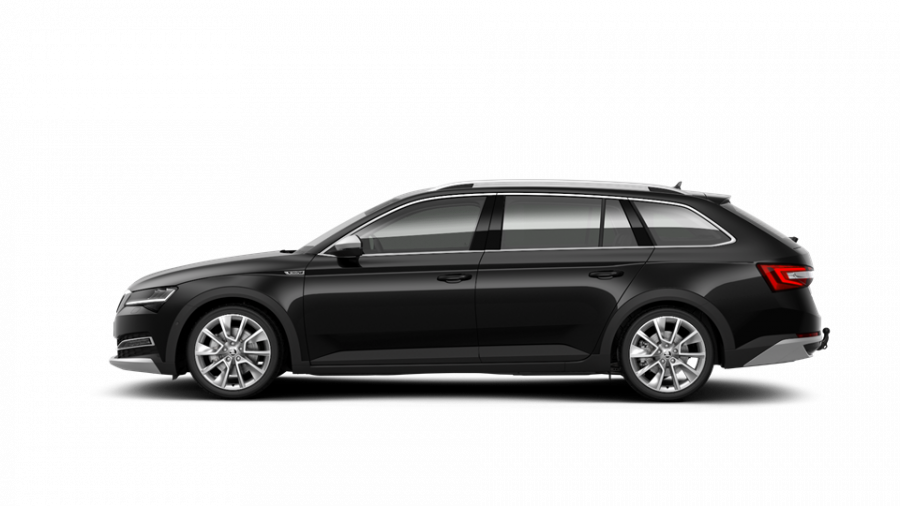 Škoda Superb, 2,0 TDI 147 kW 7-stup. automat. 4x4, barva černá