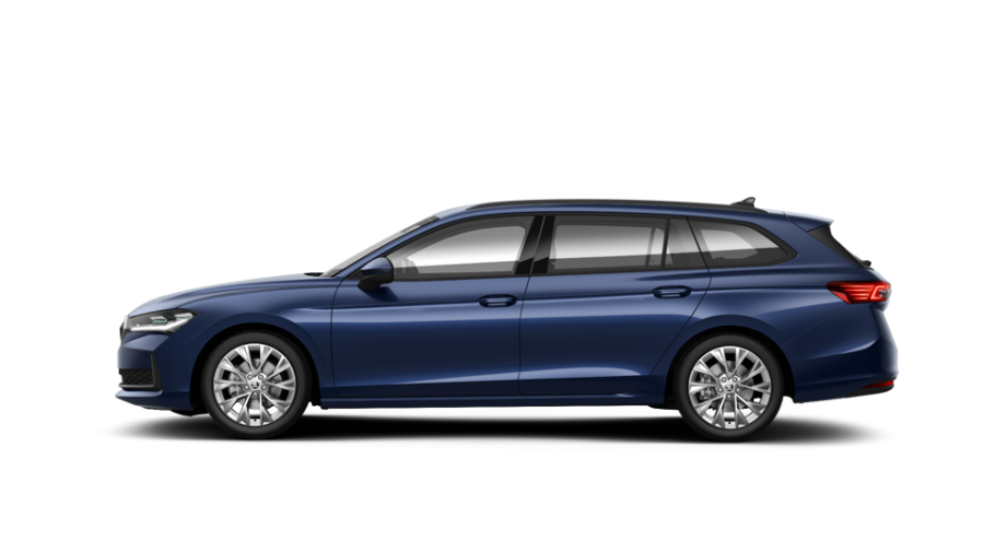 Škoda Superb, 2,0 TDI 110 kW 7-stup. automat., barva modrá