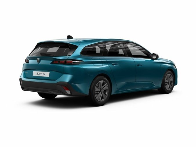 Peugeot 308, Peugeot 308 SW STYLE HYBRID 145k, Automat, barva modrá