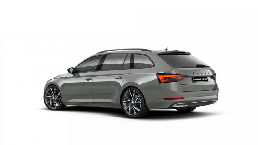 Škoda Superb, 2,0 TDI 110 kW 7-stup. automat., barva šedá