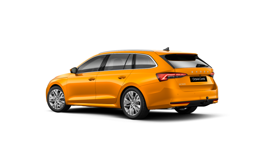Škoda Octavia, 2,0 TDI 110 kW 7-stup. automat., barva oranžová