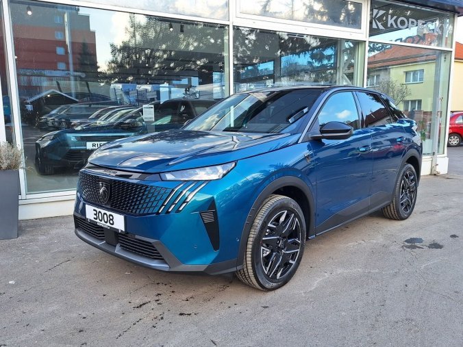 Peugeot 3008, Peugeot 3008 GT Hybrid 145 e-DCS6, barva modrá