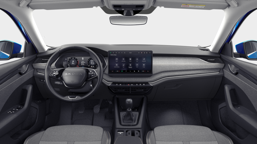 Škoda Octavia, 1,5 TSI 110 kW 6° manuální, barva modrá
