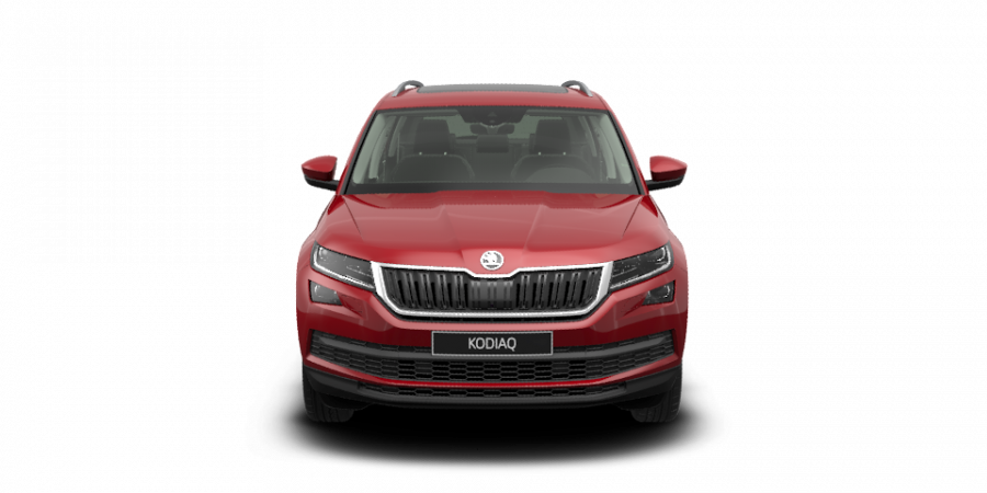 Škoda Kodiaq, 2,0 TDI 140 kW 7-stup. automat. 4x4, barva červená