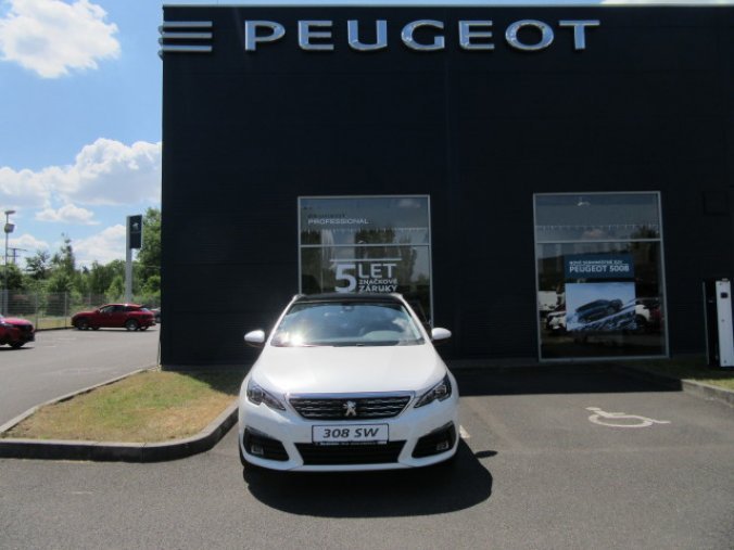Peugeot 308, SW ALLURE 1.5 BHDi 130k MAN6, barva bílá