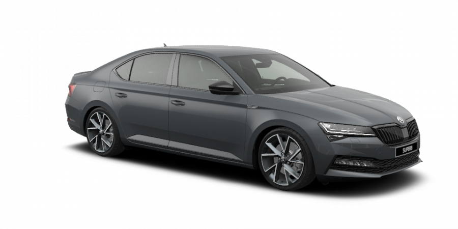 Škoda Superb, 2,0 TSI 206 kW 7-stup. automat. 4x4, barva šedá