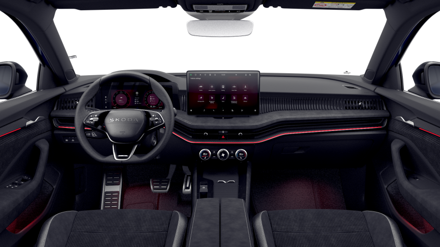 Škoda Superb, 2,0 TDI 142 kW 7° automatická DSG 4x4, barva modrá