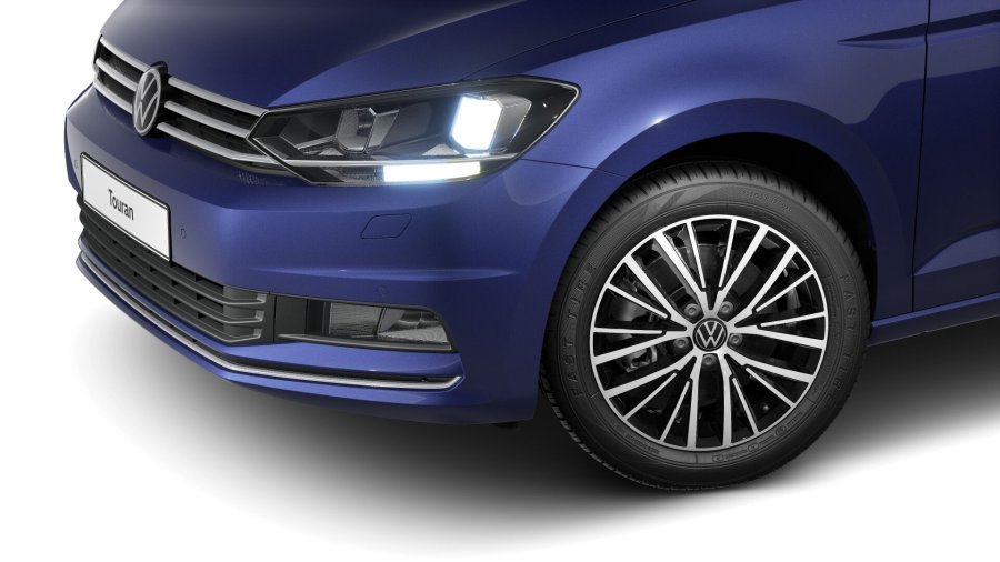 Volkswagen Touran, Touran HL 2,0 TDI 7DSG EVO, barva modrá