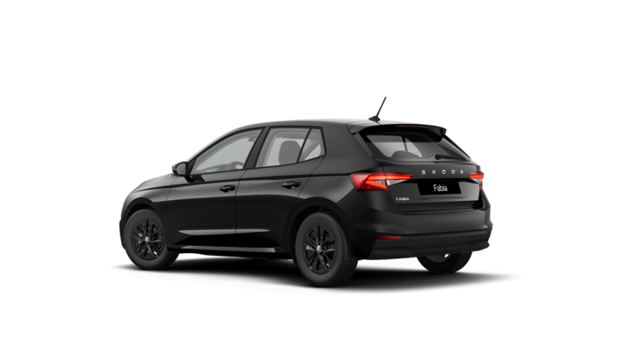 Škoda Fabia, 1,0 MPI 59 kW 5° manuální, barva černá