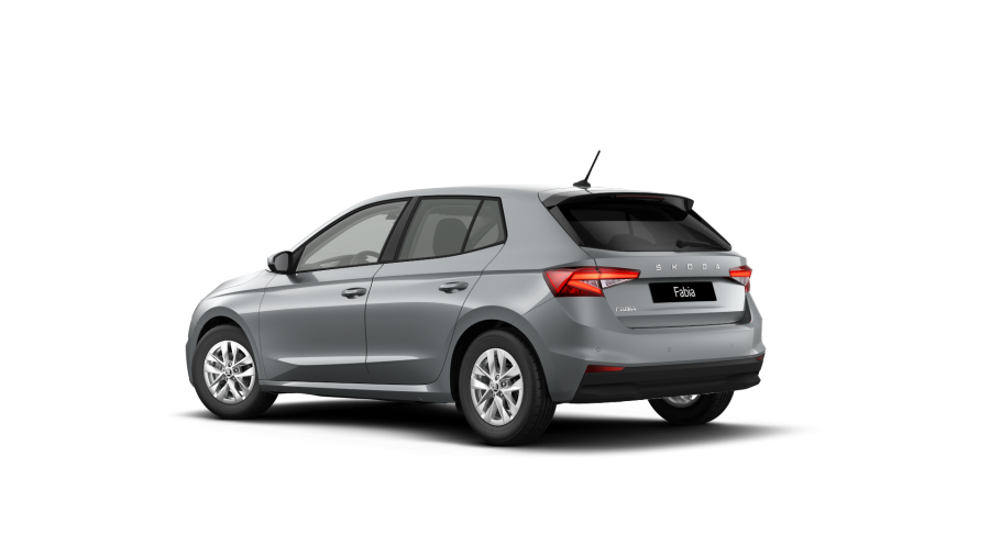 Škoda Fabia, 1,0 MPI 59 kW 5° manuální, barva stříbrná