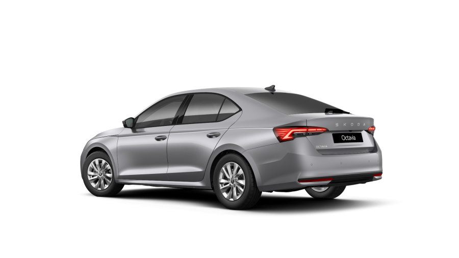 Škoda Octavia, 1,5 TSI Hybrid 110 kW 7° automatická DSG, barva stříbrná