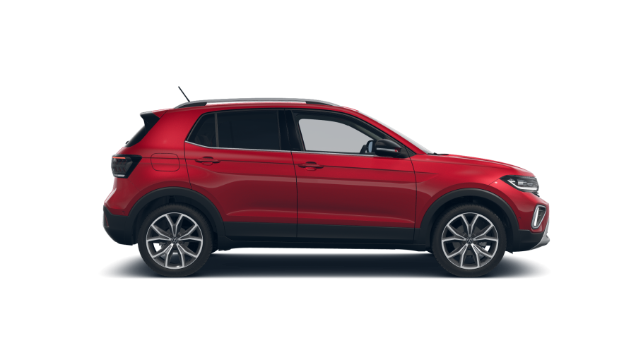 Volkswagen T-Cross, T-Cross Style 1.0 TSI 85 kW 7DSG, barva červená