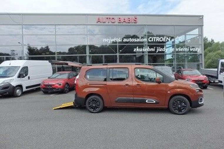 Citroën Berlingo, Citroën Berlingo osobní XL FeelPack FlexiRampa HDi, barva hnědá