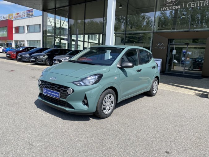 Hyundai i10, 1,0i 5 st. manuální, barva zelená