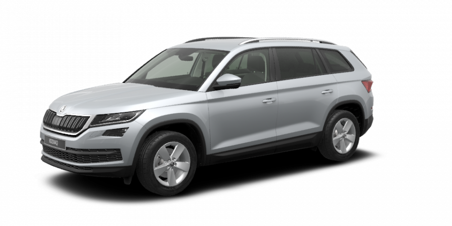 Škoda Kodiaq, 1,5 TSI 110 kW 6-stup. mech., barva stříbrná