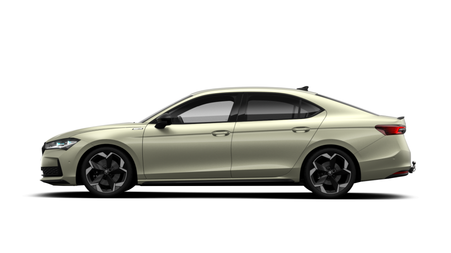 Škoda Superb, 2,0 TSI 195 kW 7-stup. automat. 4x4, barva žlutá