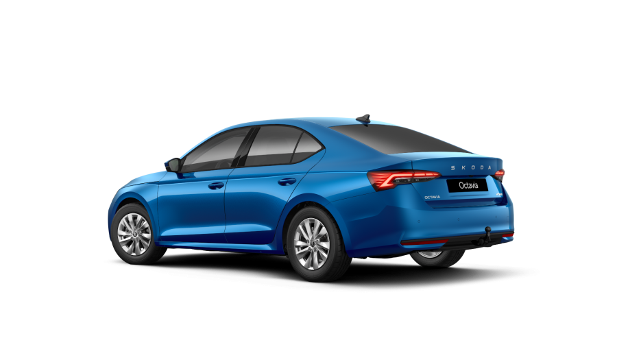 Škoda Octavia, 1,5 TSI m-HEV 110 kW 7° automatická DSG, barva modrá