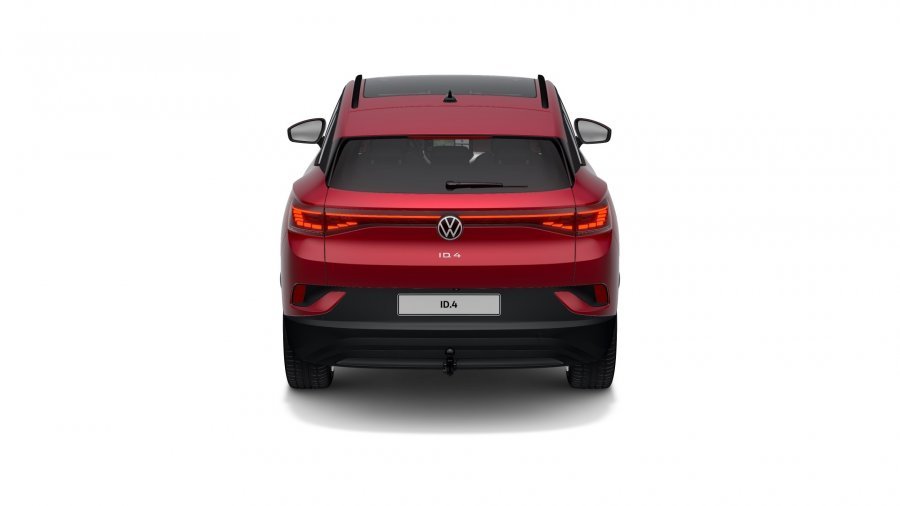 Volkswagen ID.4, ID.4 Pro Performance 150 kW, kap. 77 kWh, barva červená