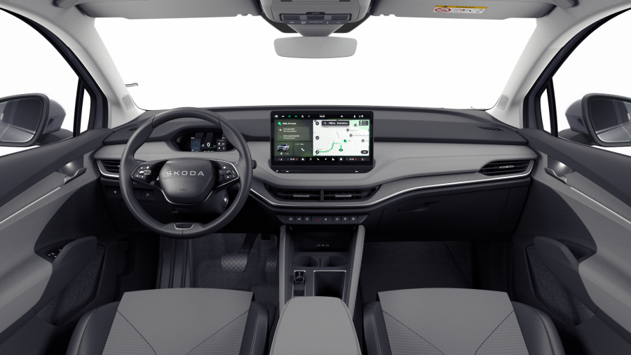 Škoda Enyaq iV, 82 kWh 210,00 kW 1° automatická 4x4, barva stříbrná