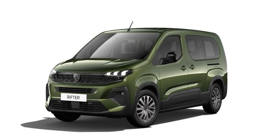 Peugeot Rifter, Peugeot Rifter LONG ALLURE BlueHDi 130 S&S MAN6, barva zelená
