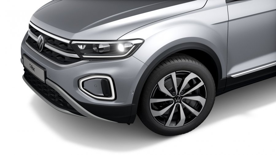 Volkswagen T-Roc, T-Roc Style 1,5 TSI 110 kW 7DSG, barva stříbrná