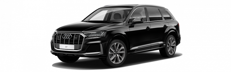 Audi Q7, Q7 S line 50 TDI quattro, barva černá