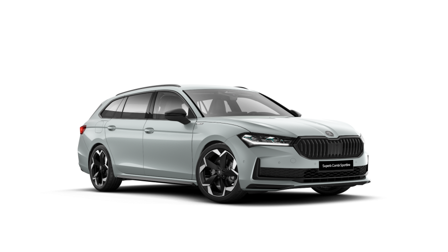 Škoda Superb, 2,0 TDI 110 kW 7-stup. automat., barva stříbrná