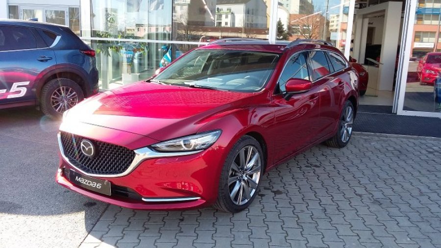 Mazda 6, 2,5 Skyactiv-G194 A/T, barva červená