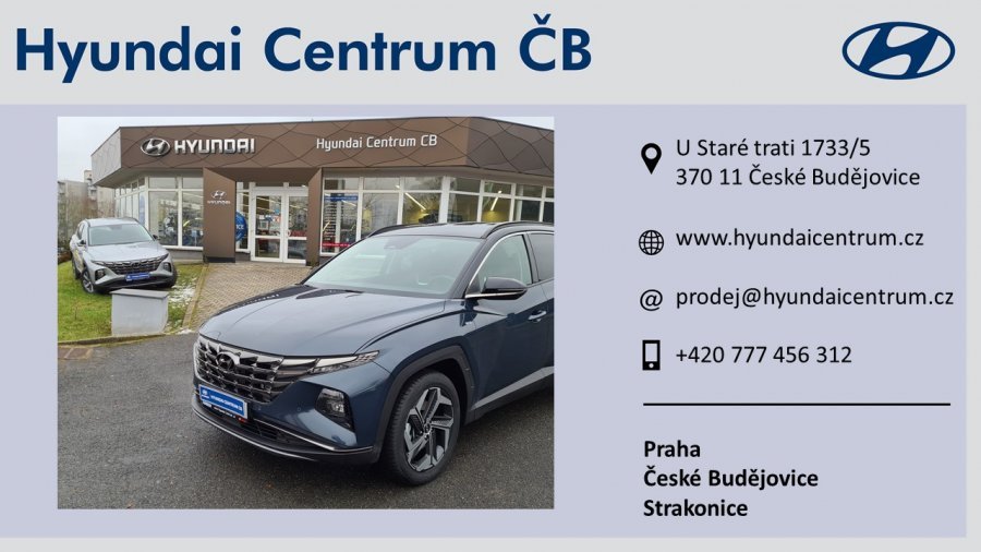Hyundai Tucson, 1,6 T-GDI MHEV 132 kW (95 NAT mild hybrid) 7 st. DCT 4×4, barva šedá