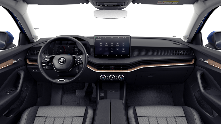 Škoda Superb, 2,0 TDI 110 kW 7-stup. automat., barva modrá