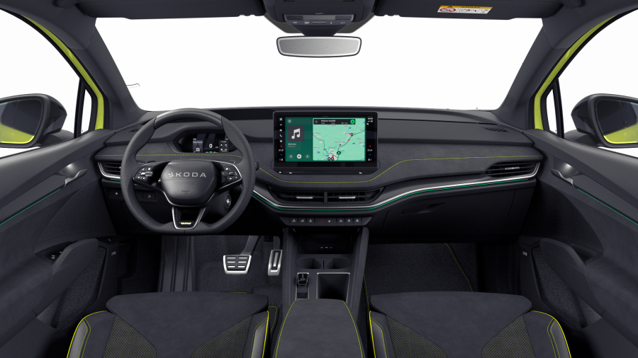 Škoda Enyaq iV, 82 kWh 250 kW 1° převodovka 4x4, barva zelená