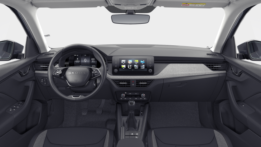 Škoda Scala, 1,0 TSI 85 kW 6° manuální, barva šedá