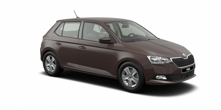 Škoda Fabia, 1,0 MPI 55 kW 5-stup. mech., barva hnědá