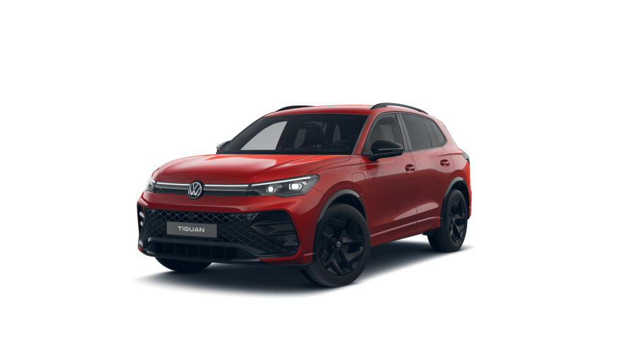 Volkswagen Tiguan, Tiguan R-Line 1,5 TSI 200 kW eHybrid, barva červená