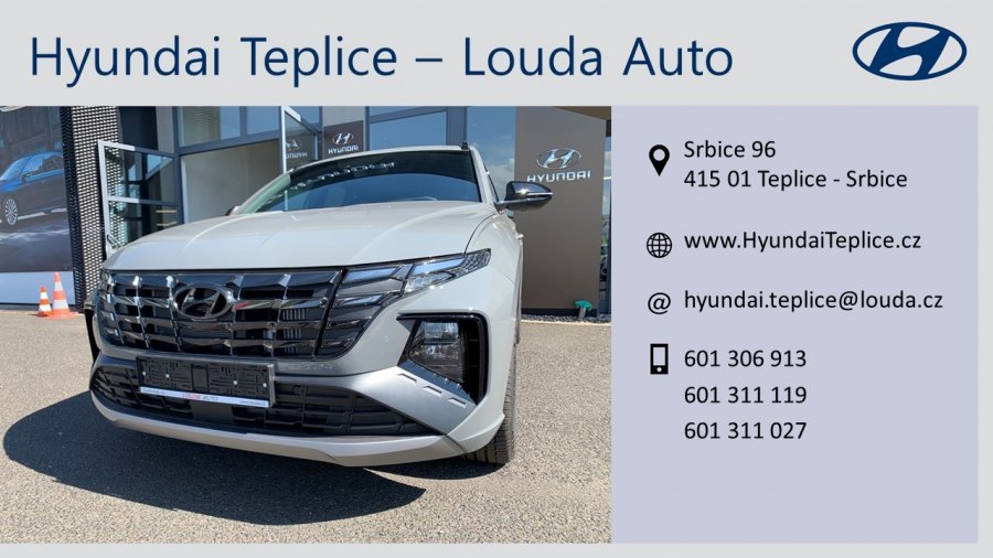 Hyundai Tucson, 1,6 T-GDi 110 kW (95 NAT) 6 st. man, barva šedá